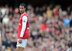 Arsenal V Newcastle United 2010-11 Prints: Marouane Chamakh's Goal Gives Newcastle United 1-0 Victory Over Arsenal
