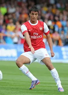 Barnet V Arsenal 2010-11 Prints: Marouane Chamakh's Stellar Performance: Arsenal Dominates Barnet 4-0 in Pre-Season Friendly