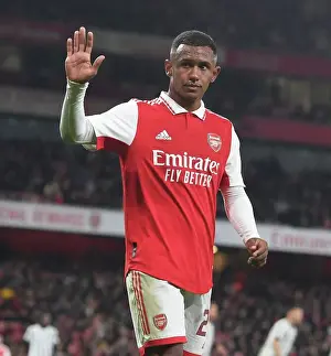 Arsenal V Juventus 2022-23 Prints: Marquinhos in Action: Arsenal vs Juventus (2022-23) at Emirates Stadium