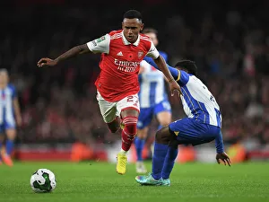 Marquinhos Slick Moves: Outmaneuvering Lamptey in Arsenal's Carabao Cup Victory