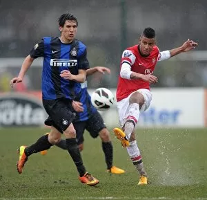 Martin Angha (Arsenal) Belloni (Inter). Inter Milan U19 0: 1 Arsenal U19. NextGen Series