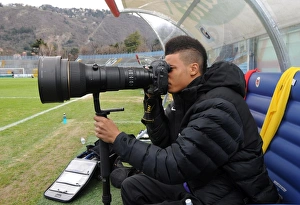 Youth Sports League Prints: Martin Angha Prepares for Arsenal's NextGen Series Clash Against Sporting Lisbon