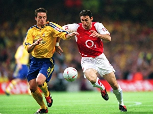 Arsenal V Southampton FA Cup Final Prints: Martin Keown's Victory: Arsenal vs