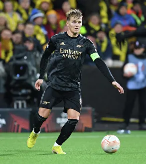 Martin Odegaard in Action: Arsenal vs. Bodø/Glimt, UEFA Europa League 2022-23