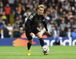 Leeds United V Arsenal 2022-23 Prints: Martin Odegaard: In Action for Arsenal vs. Leeds United, Premier League 2022-23