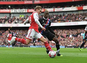 Martin Odegaard in Action: Arsenal vs. Crystal Palace, Premier League 2022-23