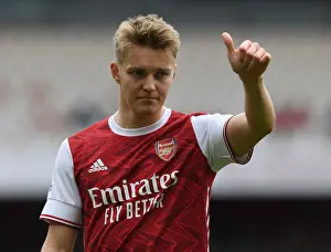 Martin Odegaard in Action: Arsenal vs Brighton & Hove Albion, Premier League 2020-21