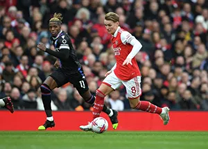 Arsenal V Crystal Palace 2022-23 Prints: Martin Odegaard in Action: Arsenal vs Crystal Palace, Premier League 2022-23