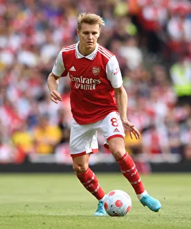 Martin Odegaard in Action: Arsenal vs Everton, Premier League 2021-22