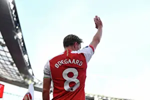 Martin Odegaard in Action: Arsenal vs Manchester City, Premier League 2023-24