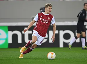 Martin Odegaard in Action: Arsenal vs SL Benfica, UEFA Europa League 2021