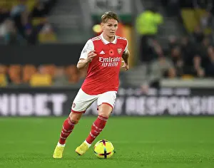 Wolverhampton Wanderers V Arsenal 2022-23 Prints: Martin Odegaard in Action: Arsenal vs Wolverhampton Wanderers, 2022-23 Premier League