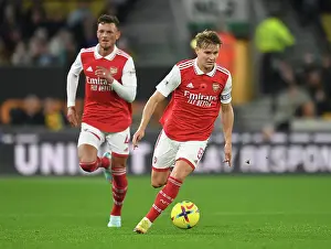 Wolverhampton Wanderers V Arsenal 2022-23 Prints: Martin Odegaard in Action: Arsenal vs Wolverhampton Wanderers, Premier League 2022-23