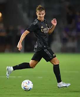Martin Odegaard in Action: Arsenal's Pre-Season Victory over Orlando City SC (2022-23)
