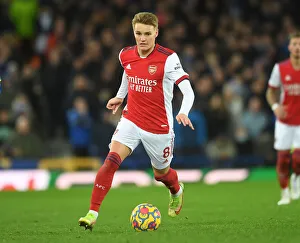 Martin Odegaard in Action: Everton vs Arsenal, Premier League 2020-21