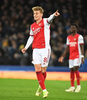 Everton V Arsenal 2020-21 Prints: Martin Odegaard in Action: Everton vs Arsenal, Premier League 2020-21
