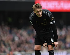 Martin Odegaard in Action: Fulham vs. Arsenal, Premier League 2022-23