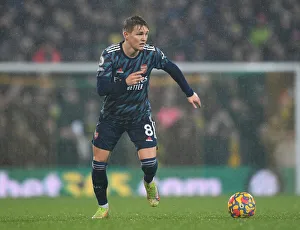 Martin Odegaard in Action: Norwich City vs Arsenal, Premier League 2021-22