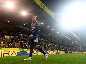 Martin Odegaard in Action: Norwich City vs Arsenal, Premier League 2021-22