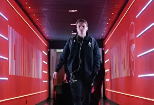 Arsenal V Crystal Palace 2022-23 Prints: Martin Odegaard Arrives at Emirates Stadium for Arsenal vs. Crystal Palace (2022-23)