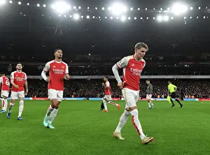 Martin Odegaard: Arsenal's Gear Up for Arsenal vs West Ham United (2023-24)