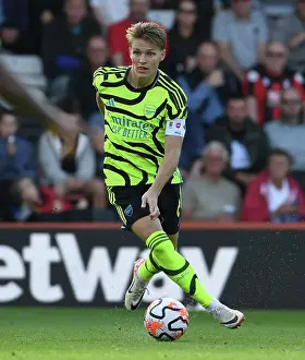 Martin Odegaard: Arsenal's Midfield Maestro Dazzles in AFC Bournemouth Victory, Premier League 2023-24