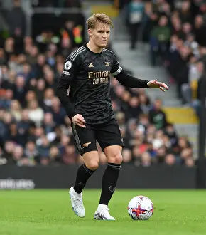 Martin Odegaard: Arsenal's Midfield Maestro Dazzles in Arsenal's Victory over Fulham, Premier League 2022-23
