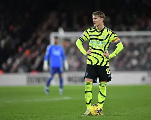 Martin Odegaard: Arsenal's Midfield Maestro Dazzles in Premier League Victory over Luton Town (2023-24)