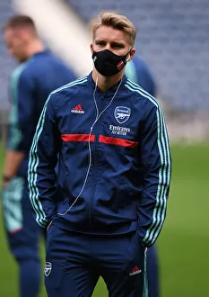 Martin Odegaard: Arsenal's Readiness for Carabao Cup Battle against West Bromwich Albion
