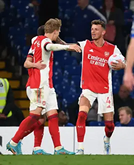 Martin Odegaard and Ben White: Arsenal's Winning Moment at Stamford Bridge (Chelsea vs Arsenal, 2021-22)