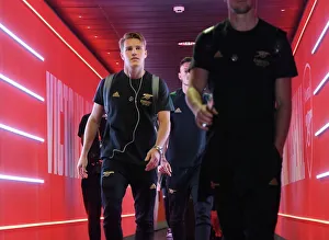Arsenal V Liverpool 2022-23 Prints: Martin Odegaard Gears Up: Arsenal vs. Liverpool Showdown in the 2022-23 Premier League