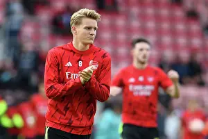 Martin Odegaard Gears Up: Arsenal's Readiness Against AFC Bournemouth (2023-24 Premier League)