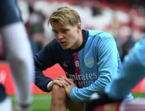 Martin Odegaard Gears Up: Arsenal's Star Prepares for Premier League Showdown Against Brentford