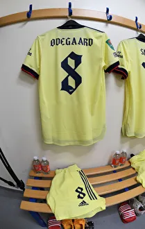 Martin Odegaard Readies for Arsenal's Carabao Cup Battle against West Bromwich Albion