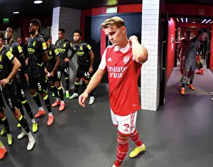Martin Odegaard Readies for Arsenal's Clash Against Aston Villa in 2022-23 Premier League