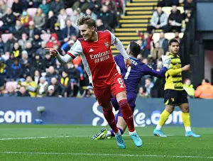 Martin Odegaard Scores for Arsenal in Watford Victory - Premier League 2021-22