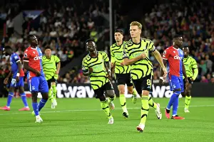 Martin Odegaard Scores First Goal: Arsenal Triumphs Over Crystal Palace in 2023-24 Premier League Clash