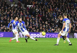 Martin Odegaard Scores the Second Goal: Arsenal Triumphs over Brighton & Hove Albion in the Premier League (December 31, 2022)