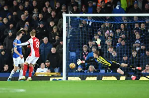 Everton V Arsenal 2020-21 Prints: Martin Odegaard Scores the Winner: Everton vs. Arsenal, Premier League 2020-21