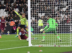 West Ham United v Arsenal - Carabao Cup 2023-24 Collection: Martin Odegaard Scores the Winner: West Ham United vs. Arsenal, Carabao Cup 2023-24