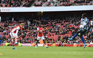 Martin Odegaard Scores the Winning Goal: Arsenal's Triumph over Brighton & Hove Albion in the Premier League 2021-22