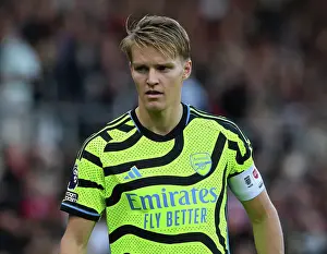 AFC Bournemouth V Arsenal 2023-24 Prints: Martin Odegaard Shines: Arsenal's Midfield Masterclass in AFC Bournemouth Victory