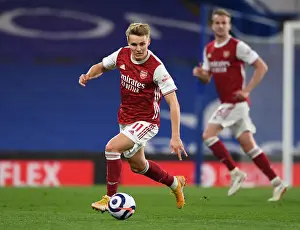 Martin Odegaard at Empty Stamford Bridge: Premier League 2021 - Chelsea vs Arsenal