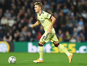 West Bromwich Albion V Arsenal - Carabao Cup 2021-22 Prints: Martin Odegaard Stars: Arsenal Progresses in Carabao Cup with Victory over West Bromwich Albion