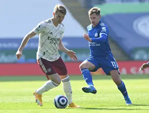 Martin Odegaard vs Marc Albrighton: Battle at The King Power Stadium - Leicester City vs Arsenal, Premier League 2020-21