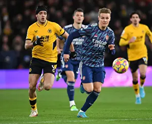 Martin Odegaard vs Raul Jimenez: Battle at Molineux - Wolverhampton Wanderers vs Arsenal, Premier League 2021-22