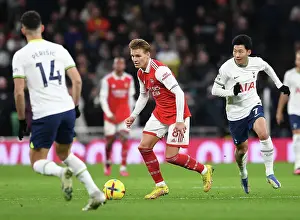 Martin Odegaard vs Son Heung-Min: A Premier League Battle at Tottenham Hotspur Stadium (2022-23)