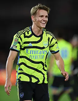 Martin Odegaard's Emotional Reaction: Arsenal's Heartbreaking Exit in Carabao Cup at Brentford