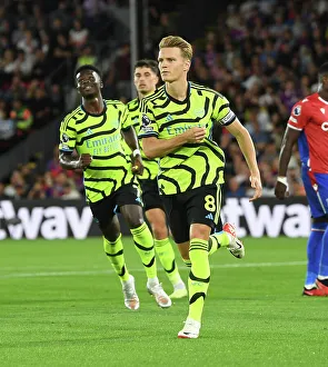 Martin Odegaard's Last-Minute Thriller: Arsenal Snatch Victory from Crystal Palace in Premier League 2023-24