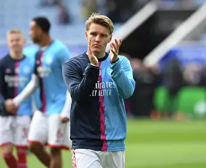 Martin Odegaard's Pre-Match Clap: Leicester City vs. Arsenal, Premier League 2022-23